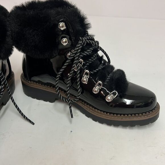 Portland Boot Company CECE Boots with Fur Trim A2 - Picture 8 of 10